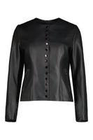 Skórzana kurtka "Honorata" zapinana zapinana na zatrzaski Rozmiar odzieży S