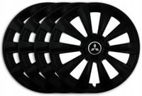 KOŁPAKI 14'' MITSUBISHI Colt Space Star CZARNE DLC