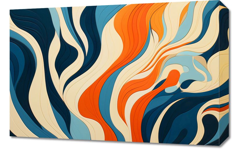 Obraz 60x40cm Oceaniczne Fale zdjęcie 1