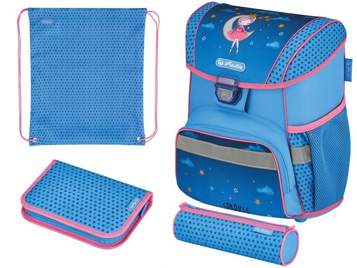 TORNISTER SZKOLNY HERLITZ LOOP PLUS KSIĘŻNICZKA DO PIERWSZEJ KLASY ZESTAW zdjęcie 4