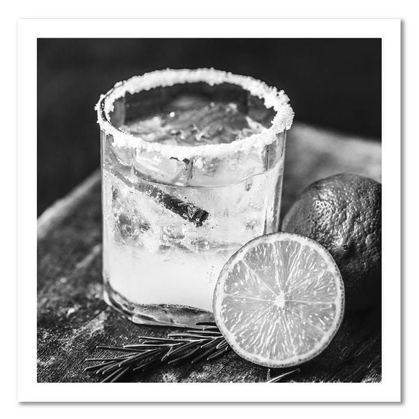 Emaga Obraz na płótnie, Drink z cytryną - 60x60 zdjęcie 3