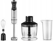MOCNY BLENDER RĘCZNY WIELOFUNKCYJNY ZESTAW 3w1 MALAKSER TRANSA 1500W