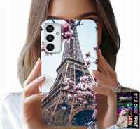 ETUI DO SAMSUNG GALAXY M13 4G - PARYŻ WIEŻA EIFFLA PIĘKNE MIEJSCA PLECKI