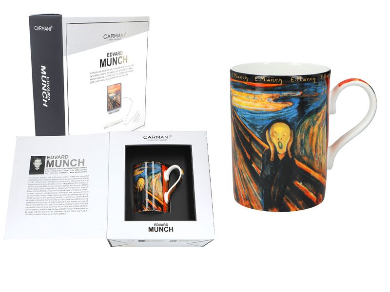 Kubek - E. Munch, Krzyk (CARMANI) zdjęcie 1