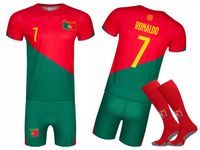 Strój Piłkarski RONALDO 7 Portugalia rozmiar 128
