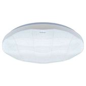 Plafon LAMPA sufitowa SPARTA 03637  Ideus okrągła OPRAWA natynkowa do łazienki LED 24W 4000K geometryczne wzory IP44 biały