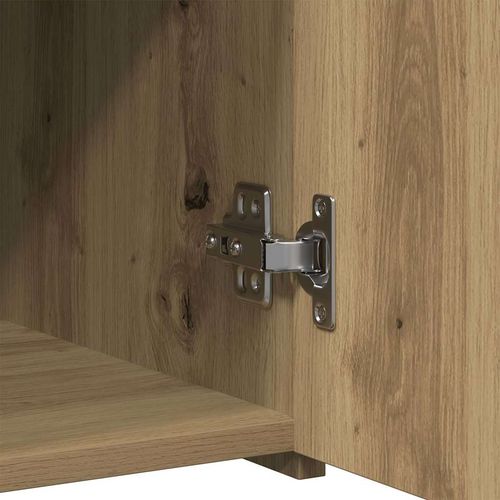 Bufet dąb artisan 30 x 42.5 x 93 cm Materiał drewnopochodny na Arena.pl