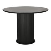 Stół Elia 100cm okrągły czarny