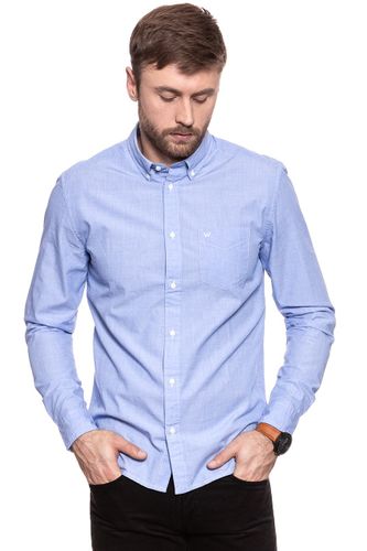 WRANGLER LS 1PKT BUTTON DOWN NAVY W5874OS35 M na Arena.pl
