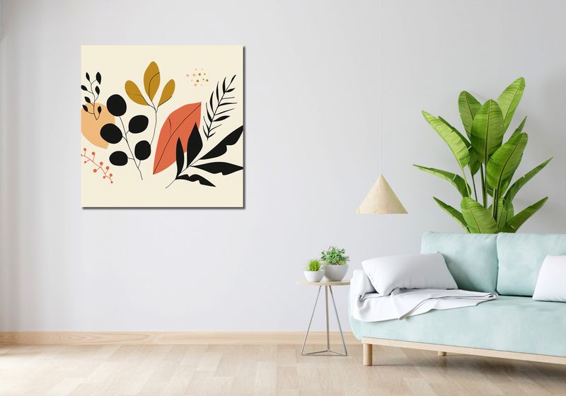 Obraz 90x90cm Różnorodność Stylu zdjęcie 2
