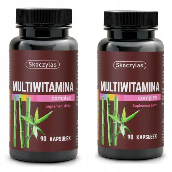 2x Skoczylas MULTIWITAMINA complex KRZEM BOR JOD Witamina B Wapń Żelazo zdjęcie 1