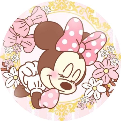 Opłatek na tort Mała Mini Miki Myszka Roczek Chrzest Urodziny na Arena.pl