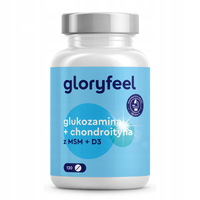 GLUKOZAMINA CHONDROITYNA MSM KOMPLEKS i witamina D3 120 tabs. gloryfeel