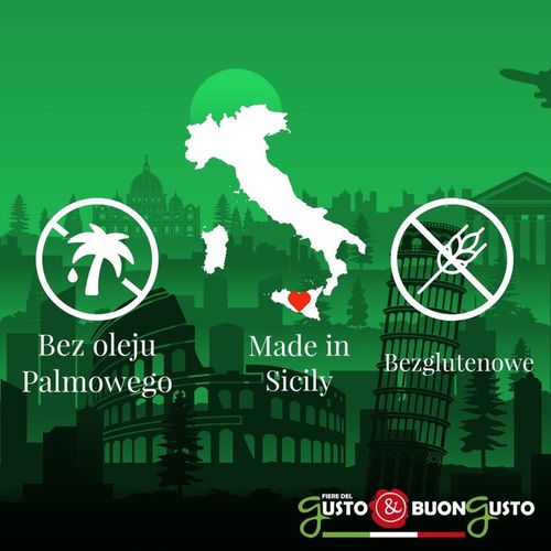 Krem Pistacjowy Sycylijski 200g Gusto Buon Gusto Pasta Orzechowa do Smarowa na Arena.pl