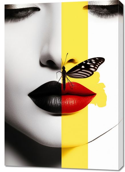 Obraz 70x100cm Motyla Piękność zdjęcie 1