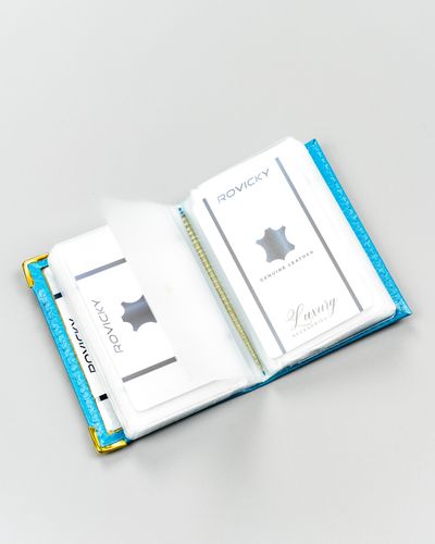 etui na karty skórzane 302-bl-blue na Arena.pl