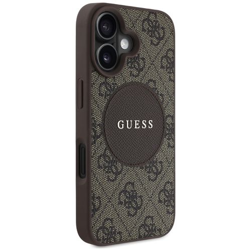 etui guess 4g circle classic logo        magsafe do iphone 16 brązowy na Arena.pl