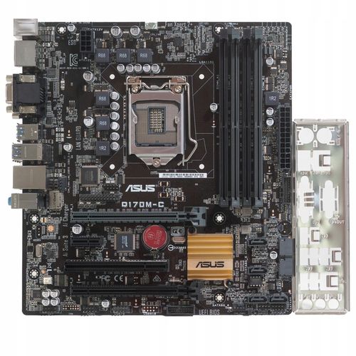 PŁYTA GŁÓWNA ASUS Q170M-C S1151 USB 3 PCIE 3.0 HDMI DP DVI VGA na Arena.pl
