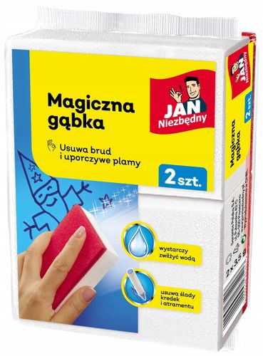 Jan Niezbędny Magiczna Gąbka 2 szt. na Arena.pl