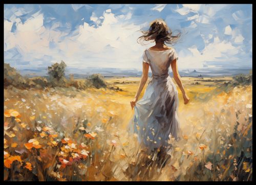 Plakat 70x50cm Podmuch Lata na Arena.pl