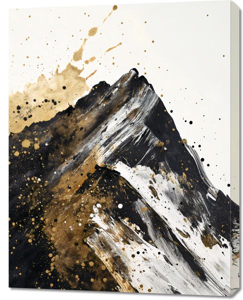 Obraz 70x90cm Złote Szczyty zdjęcie 1