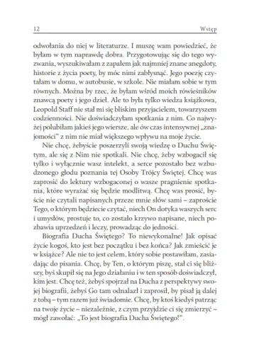 Biografia Ducha Świętego na Arena.pl