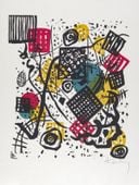 Plakat 60x80cm Kleine Welten V, Wassily Kandinsky Vintage Salon