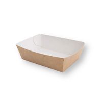 opakowanie tacka na frytki 9x6x3cm 100szt tacka pudełko