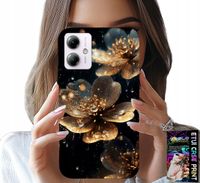ETUI DO MOTOROLA MOTO G14 - PIĘKNE WZORY KWIATÓW, PLECKI, FUTERAŁ