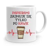 Kubek Prezent Dla Sekretarki Zajmuje Się Po Kawie Z Nadrukiem Ze Zdjęciem
