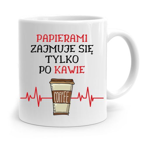Kubek Prezent Dla Sekretarki Zajmuje Się Po Kawie Z Nadrukiem Ze Zdjęciem na Arena.pl