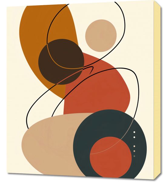 Obraz 60x70cm Geometria Harmonii zdjęcie 1