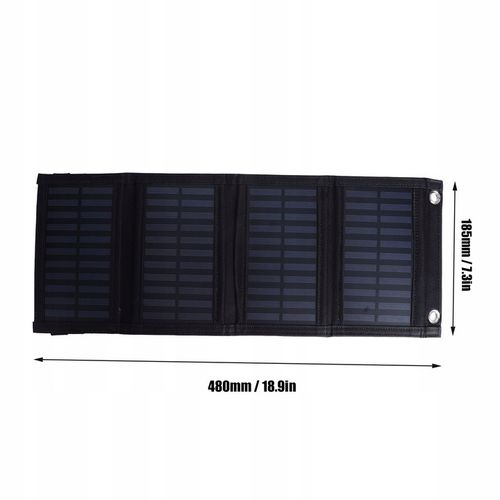 ŁADOWARKA SOLARNA 5,5V PANEL SOLARNY SŁONECZNY 20W na Arena.pl