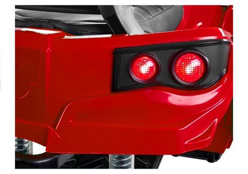 Quad na Akumulator BDM0906 Pompowane Koła Czerwony na Arena.pl