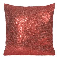 Poszewka na poduszke Eurofirany 40X40 CEKIN czerwony