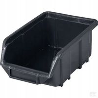 Pojemnik Ecobox, Mały,Czarny,165x110x75mm