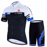 Krótki Strój Rowerowy Komplet Kolarski Męski Elastyczny Wiosna Lato GEL 5XL