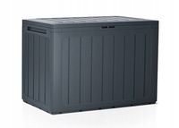 Skrzynie ogrodowe balkonowe tarasowe 190L Antracyt