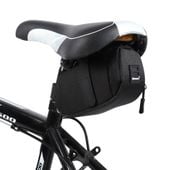 mała torba rowerowa pod siodełko 0.6 l czarny