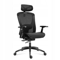 Fotel ergonomiczny Huzaro Combat 7.3 Black Mesh