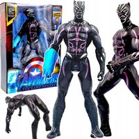 AVENGERS INTERAKTYWNA FIGURKA CZARNA PANTERA 26CM DUŻA RUCHOMA DŹWIĘK
