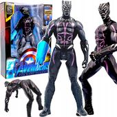 AVENGERS INTERAKTYWNA FIGURKA CZARNA PANTERA 26CM DUŻA RUCHOMA DŹWIĘK