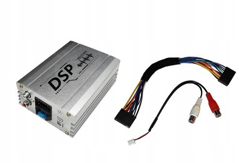 Wzmacniacz dźwięku 4x50W 10 kanałów DSP do radia z android Bluetooth na Arena.pl