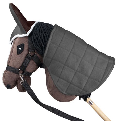 Derka i Nauszniki Skippi dla Hobby Horse - Szary i Brąz na Arena.pl