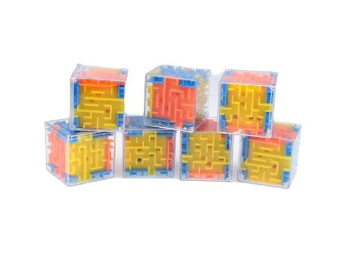 Kostka 3d cube labirynt kulkowy gra logiczna na Arena.pl