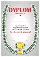 Dyplom A4 Sportowca