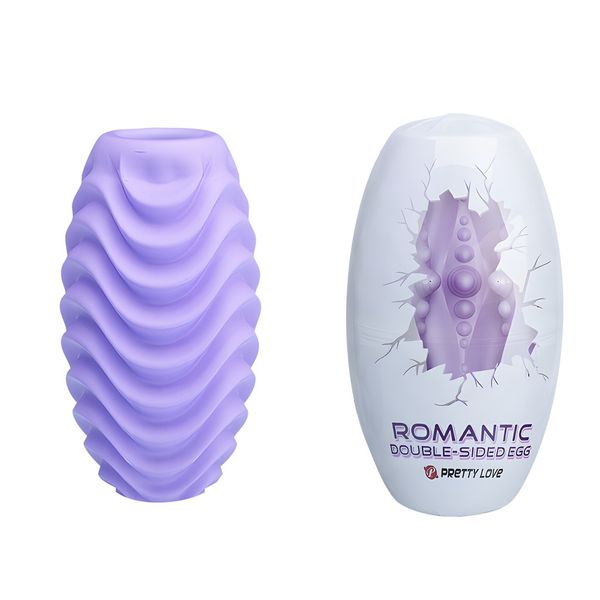 Masturbator Romantic Double Sided Egg Pretty Love zdjęcie 1