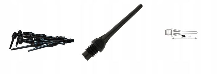 GROTY KOŃCÓWKI DO LOTEK RZUTEK 2BA 1000 WZMACNIANE zdjęcie 1