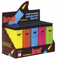 Zestaw Zapalniczki Piezo żarowa Kost K33 25szt paletka