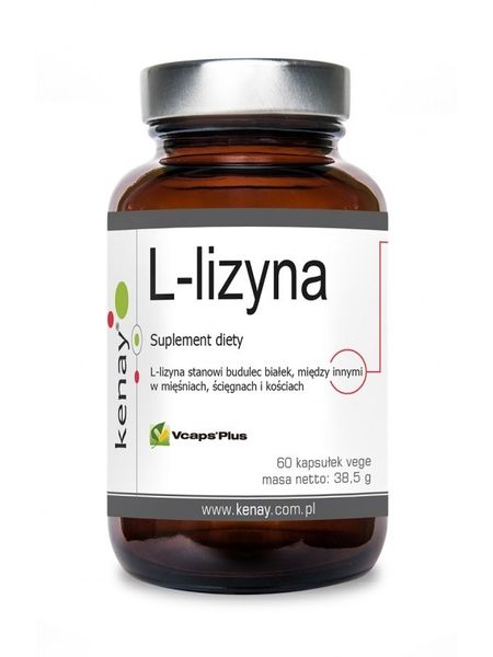 # KENAY L-lizyna (60 kaps.) zdjęcie 1